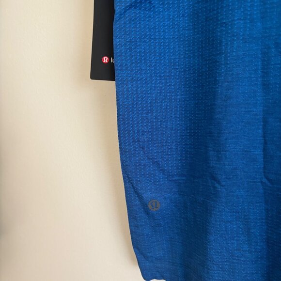 Lululemon Athletic Metal Vent Tech Short Sleeve Pipe Dream Blue NWT Men’s Sz L - Picture 6 of 7